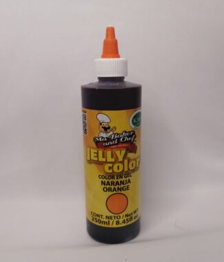GEL COLOR NARANJA 250 ML