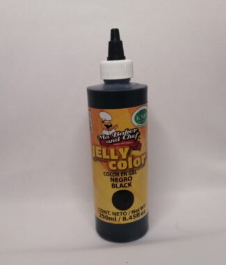 GEL COLOR NEGRO 250 ML