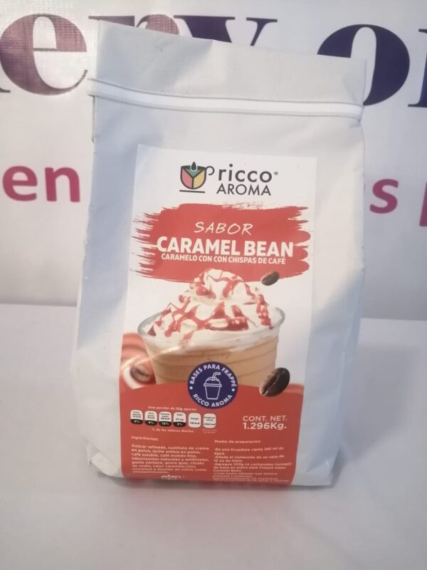 BASE SABOR CARAMELO CON CHISPAS DE CAFE 1296KG